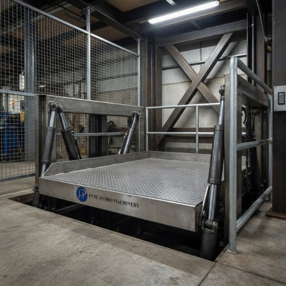 Hydraulic Goods Lift Manufacturer - Dyne Hydro Machinery